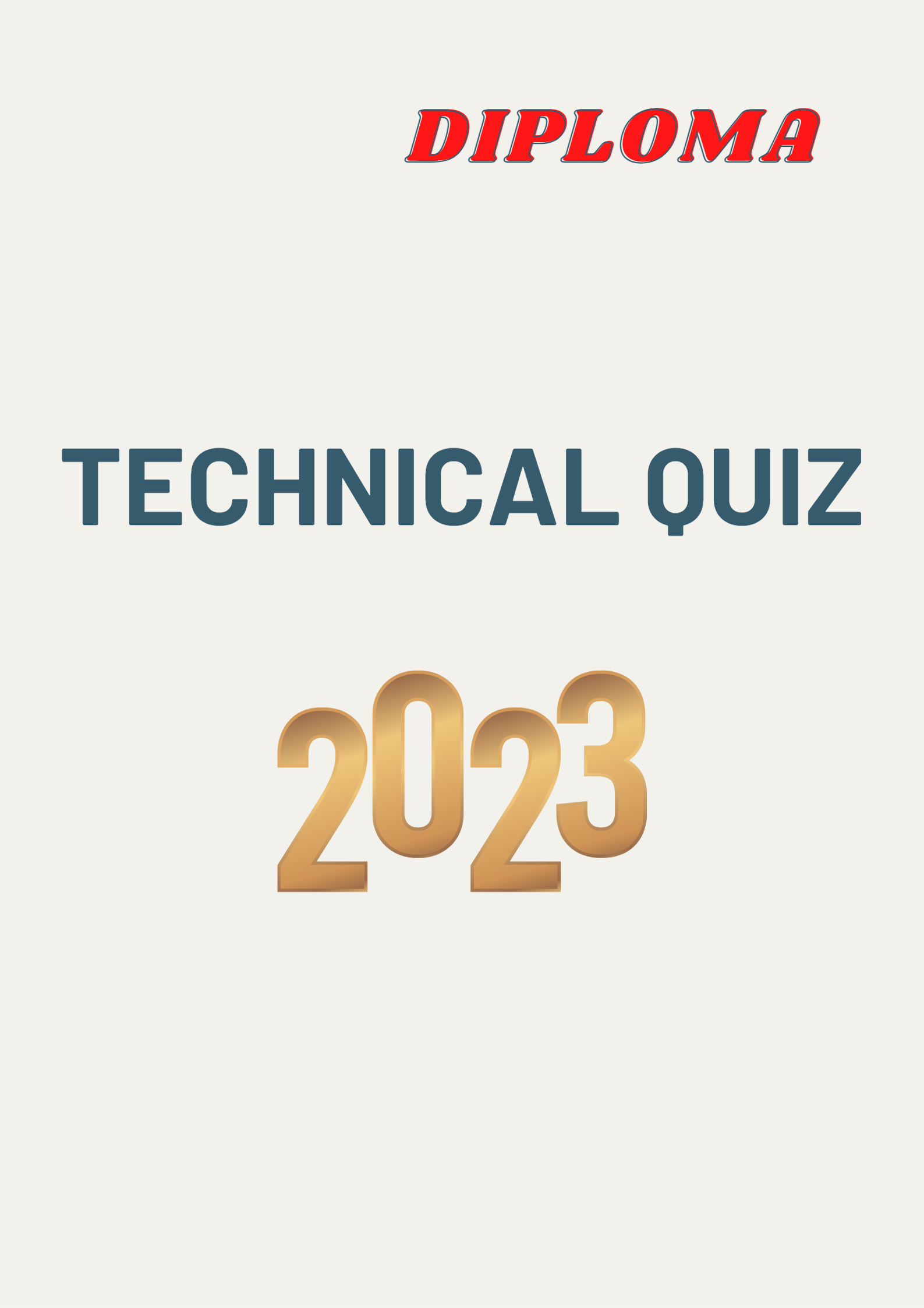 Technical Quiz