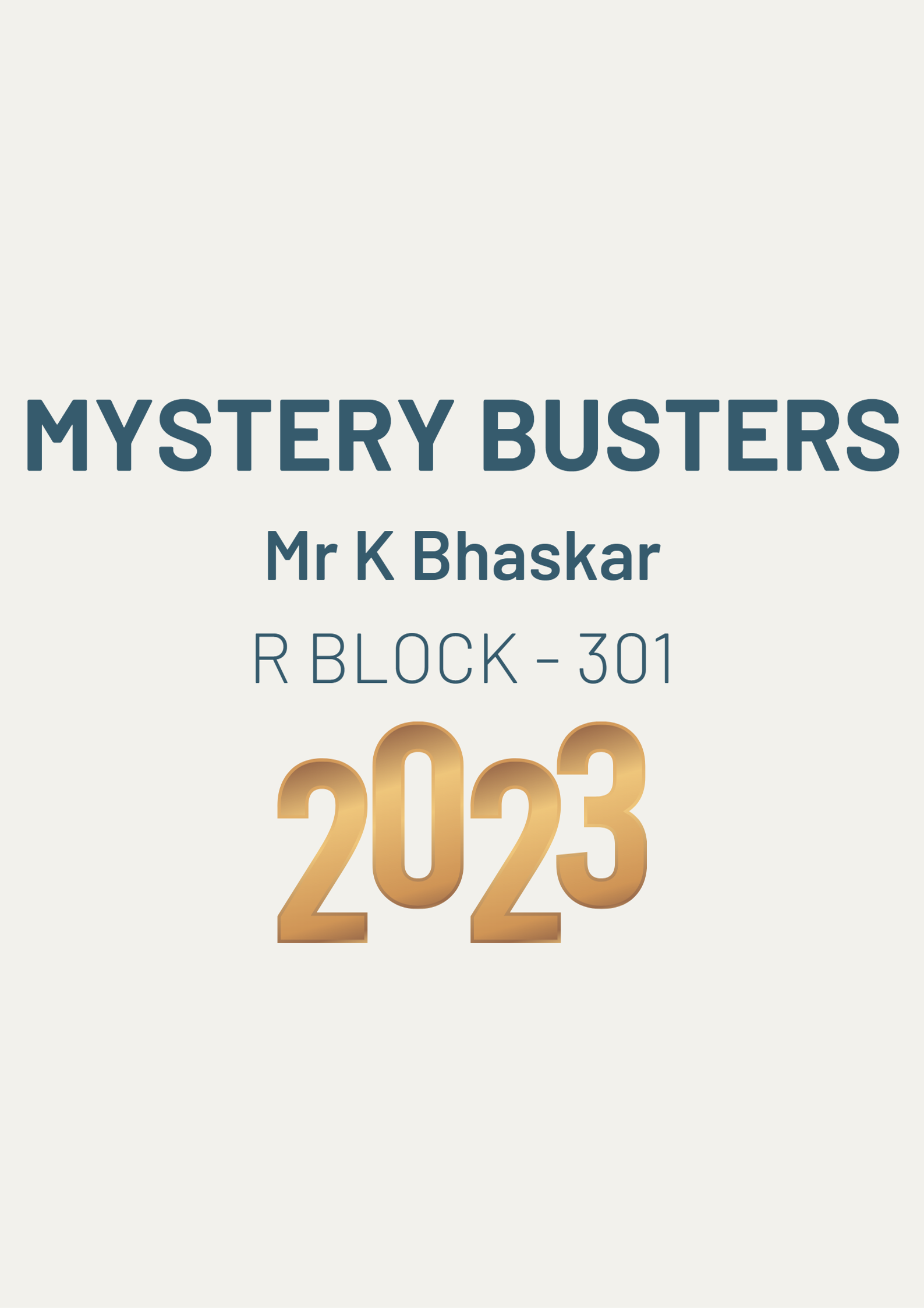 MysteryBusters