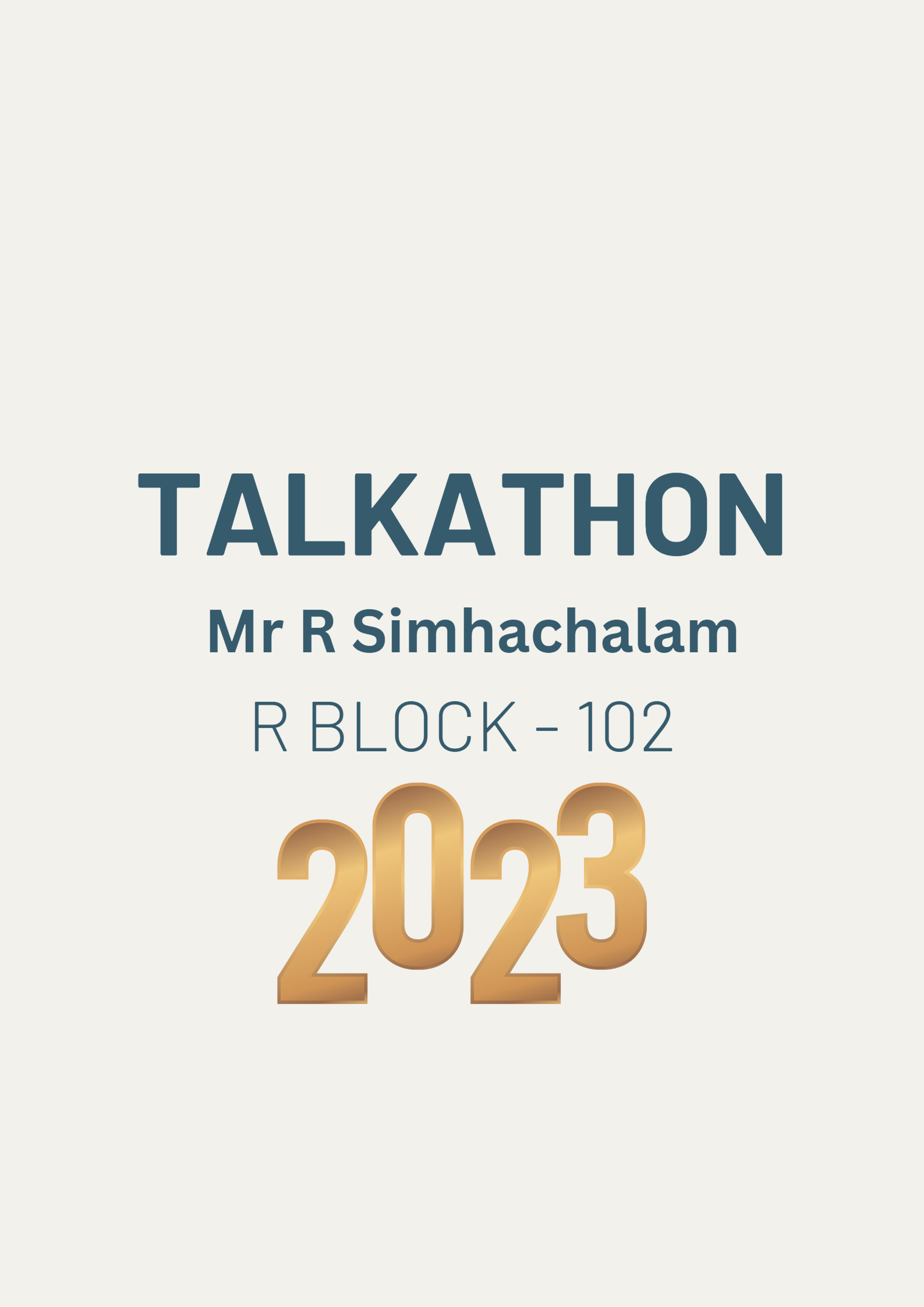 Talkathon
